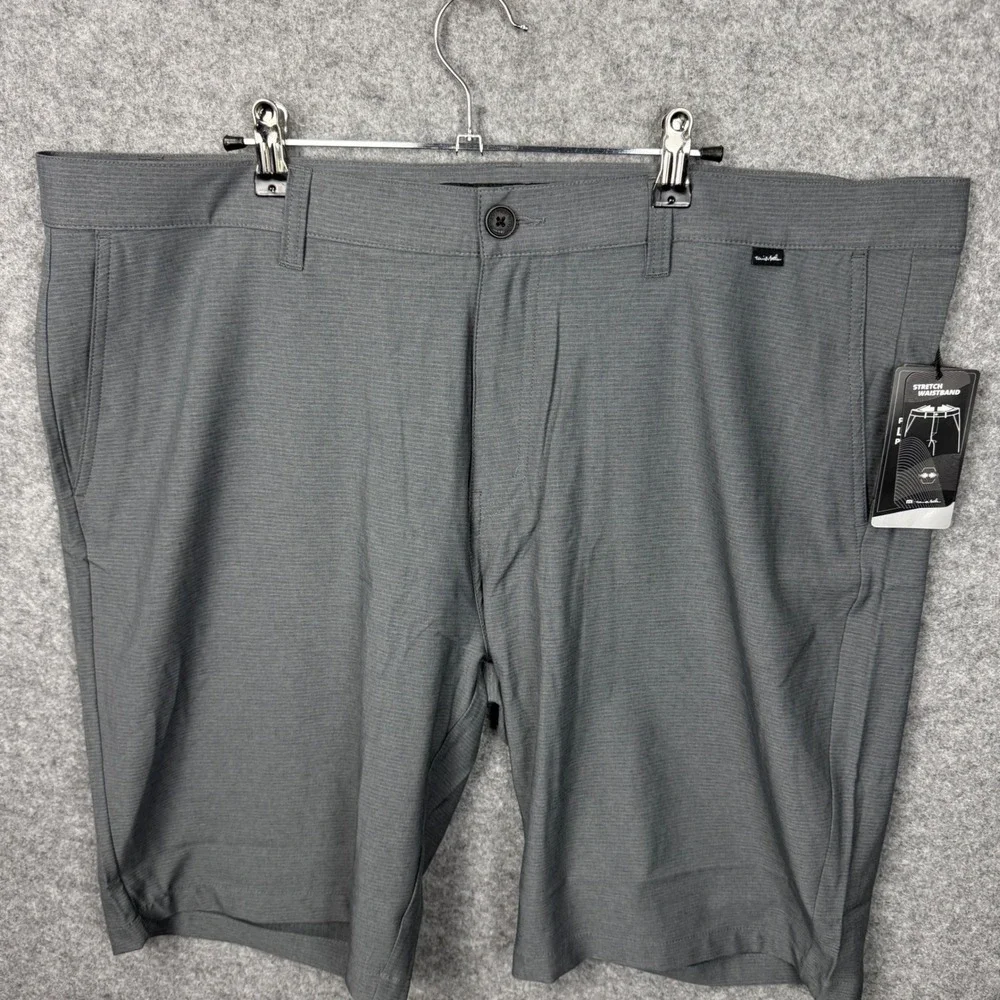 TravisMathew‎ Sand Harbor Golf Shorts Mens 42 Heather Dark Grey 1MW387 NWT
